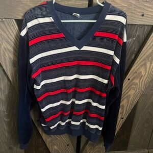 Vintage 70’s/80’s Velour V-neck Top